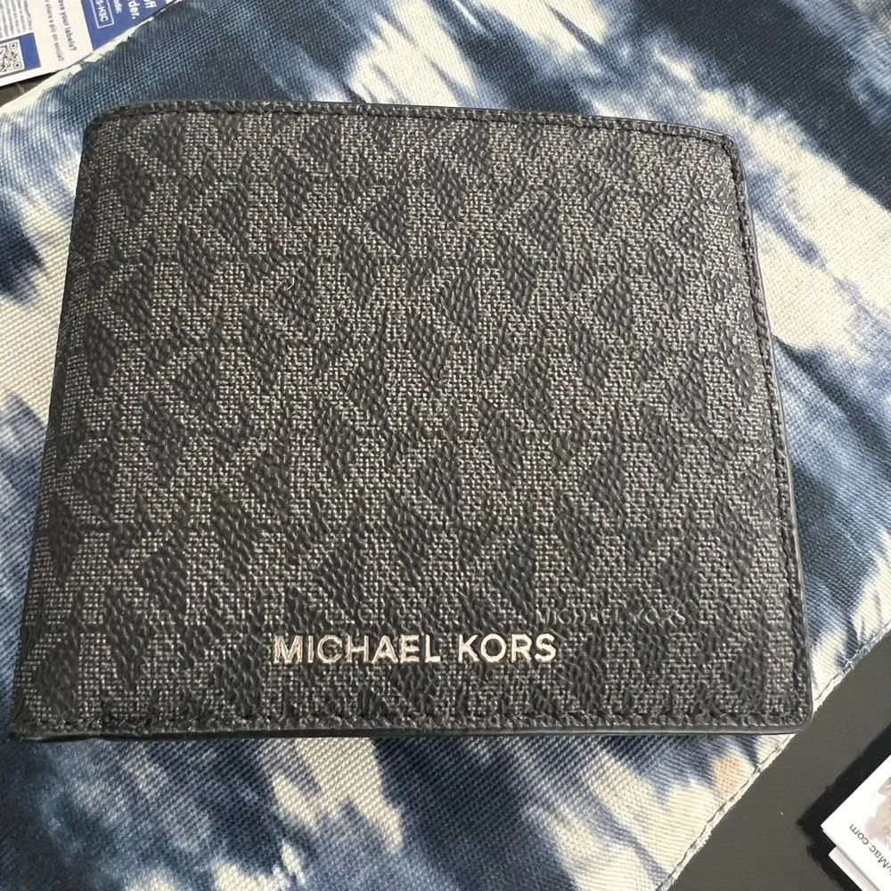 Michael Kors Black Monogram wallet